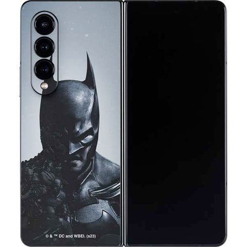DC Comics Arkham Origins Batman Galaxy Z Fold4 5G Skin